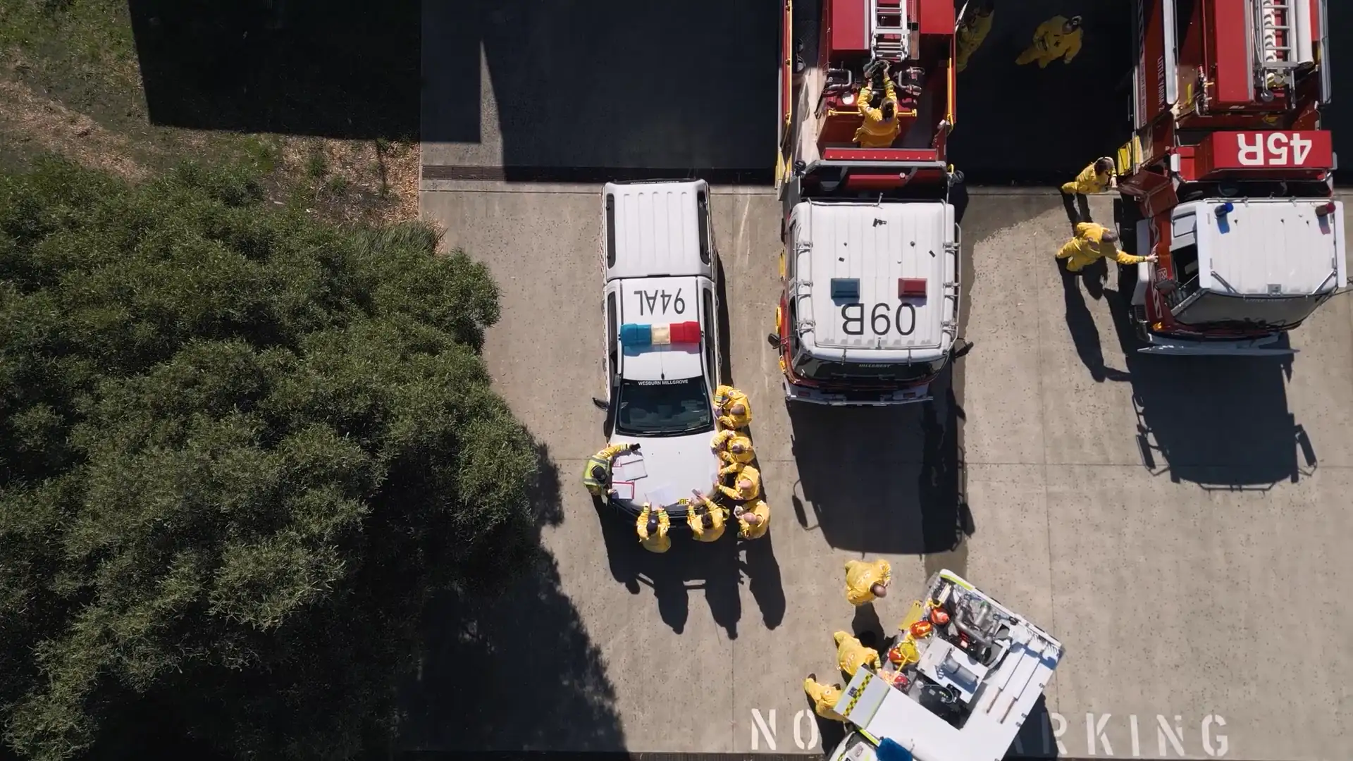 Aerial ／ drone shots